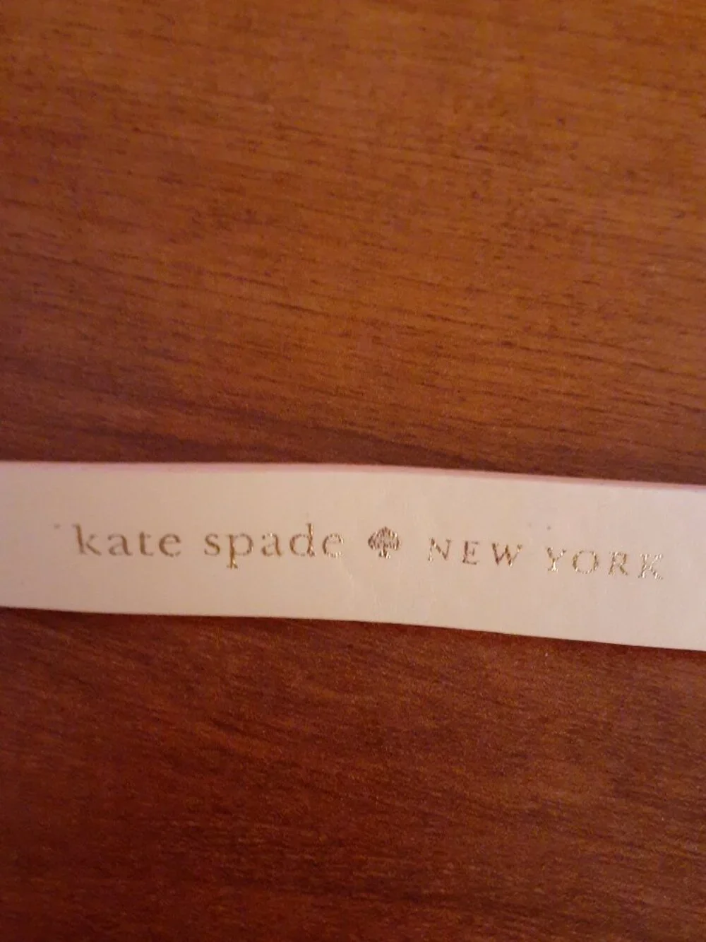 Kate Spade Skinny Belt